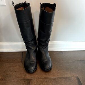 Jigsaw UK leather boots. Excellent condition. Size 38 / 8 US. Black